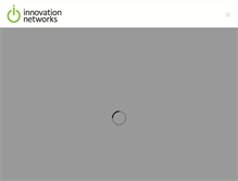 Tablet Screenshot of innovationnetworks.com